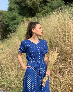 Sicily Blue Dress