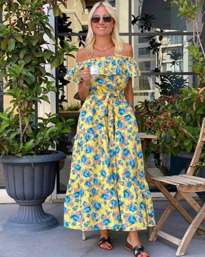 Amie Floral Maxi Dress