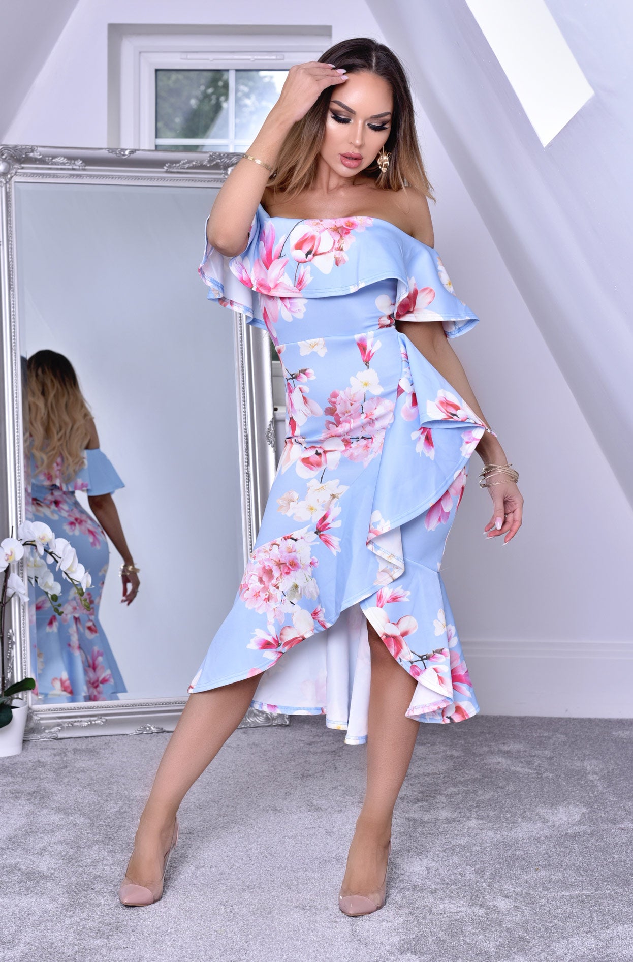 Alexia Floral Midi Dress