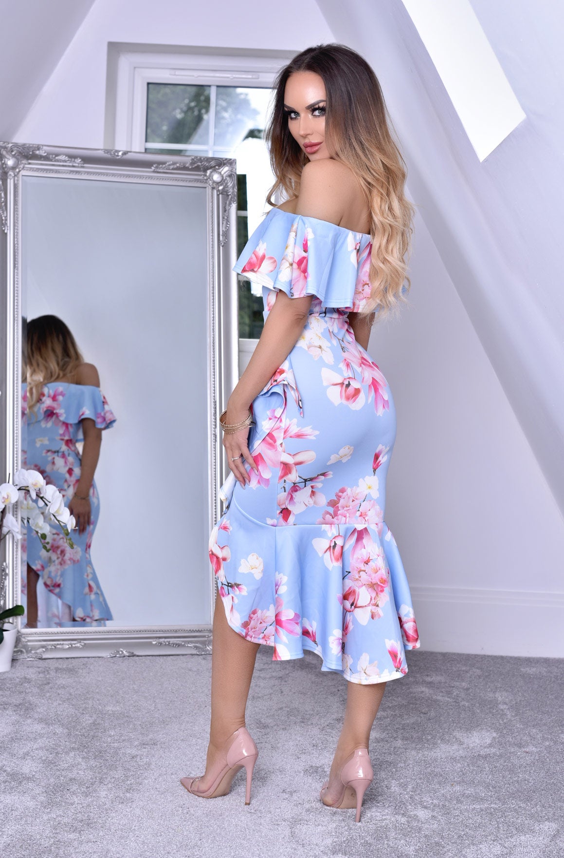 Alexia Floral Midi Dress